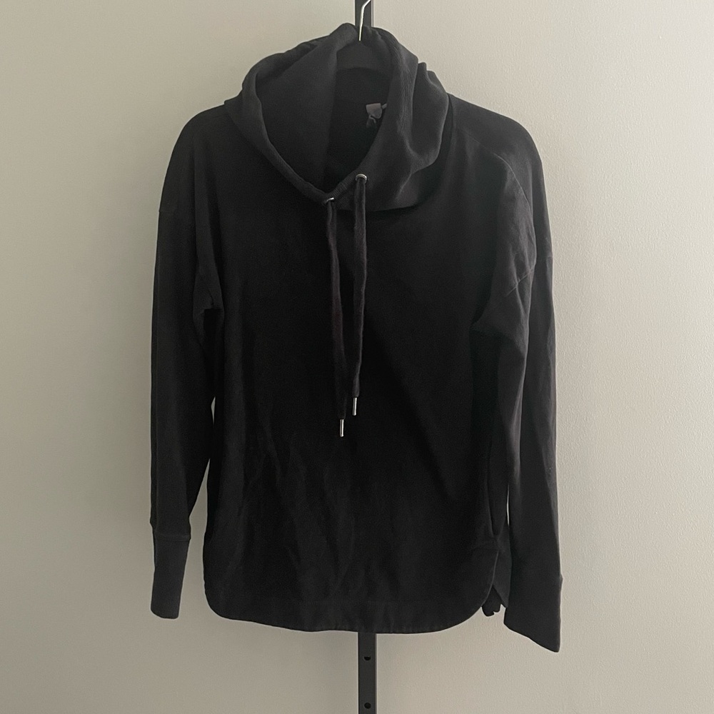 Sweaty Betty Jersey Knit Hoodie with Pockets Size Large